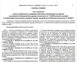 Atenție, părinți! Au intrat în vigoare modificările cu privire la stimulentul de inserție (Document)