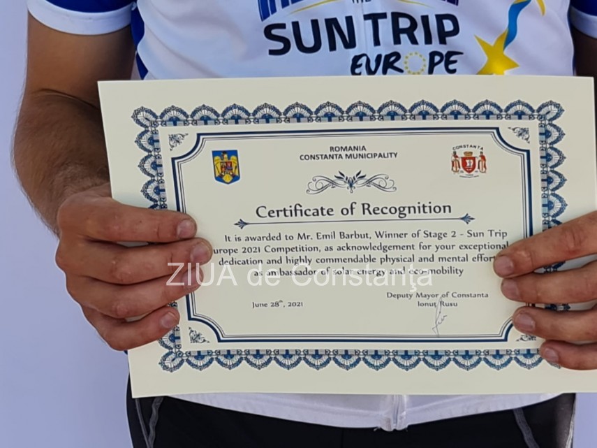 emil barbut participant la turul de ciclism al europei cu biciclete dotate cu panouri solare a ajuns emil barbut participant la turul de ciclism al europei cu biciclete dotate cu panouri solare a ajuns