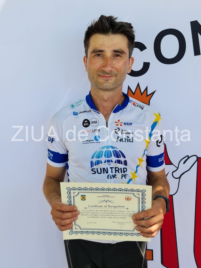 emil barbut participant la turul de ciclism al europei cu biciclete dotate cu panouri solare a ajuns emil barbut participant la turul de ciclism al europei cu biciclete dotate cu panouri solare a ajuns
