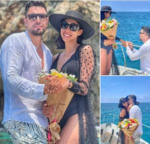 Poveste de iubire în handbal Ciprian Şandru i-a oferit inelul de logodnă Denisei Dedu pe un yacht. „Da, din toată inima!“ 
