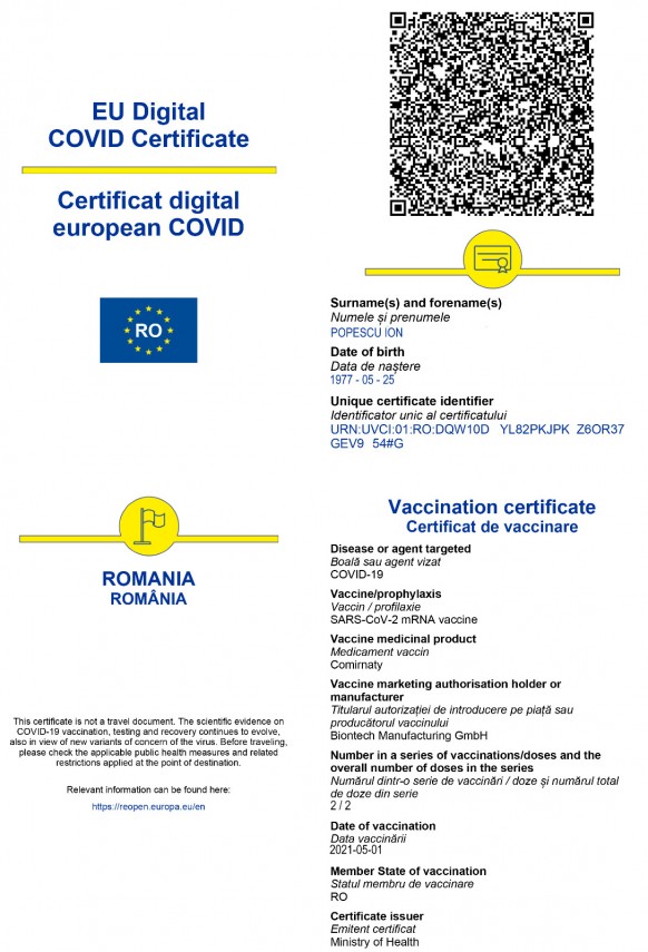 cum se poate obtine certificatul digital european privind covid 19 galerie foto 751008 cum se poate obtine certificatul digital european privind covid 19 galerie foto 751008