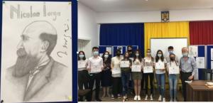 Iorghiana 150 – sub auspiciile Filialei Constanţa a Societăţii de Ştiinţe Istorice din România Elevi și profesori tulceni, într-o manifestare de suflet şi simţire românească      