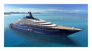 Vard Tulcea construiește cel mai mare iaht din lume. Proiect de 500 de milioane de euro. Va avea 39 de apartamente de lux