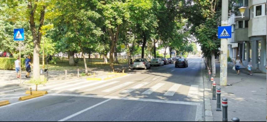 Trecere de pietoni Sursa foto: Primăria Municipiului Constanța