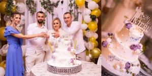 „Am reușit! Fam. Vieru“ Un component al Naţionalei de fotbal pe plajă a României s-a căsătorit la Valu lui Traian 