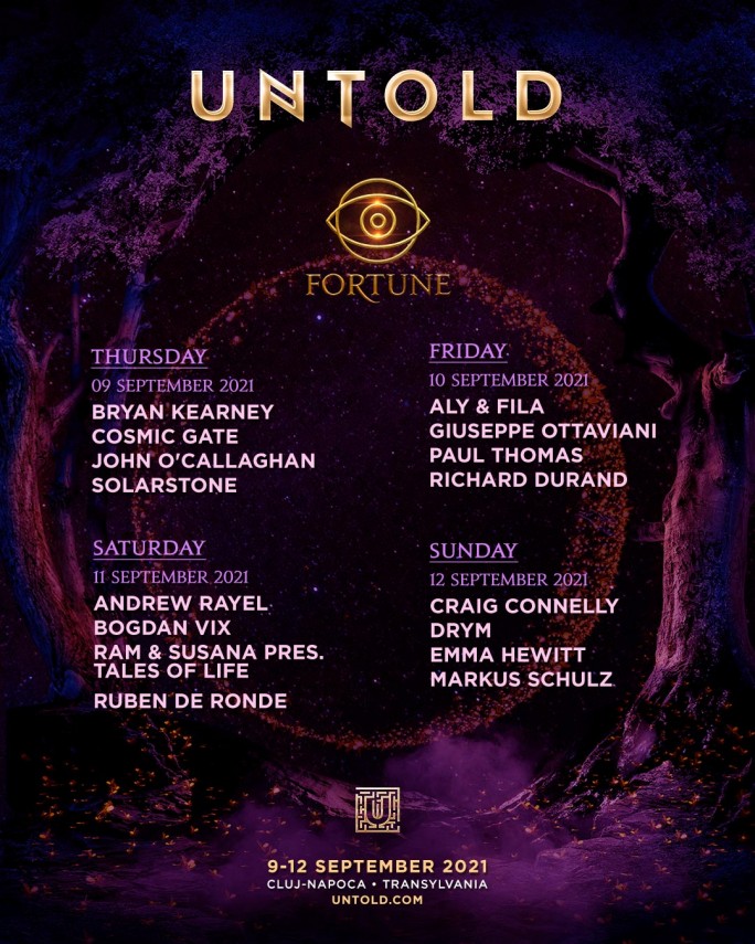 programul complet al festivalului untold 2021 755876 programul complet al festivalului untold 2021 755876