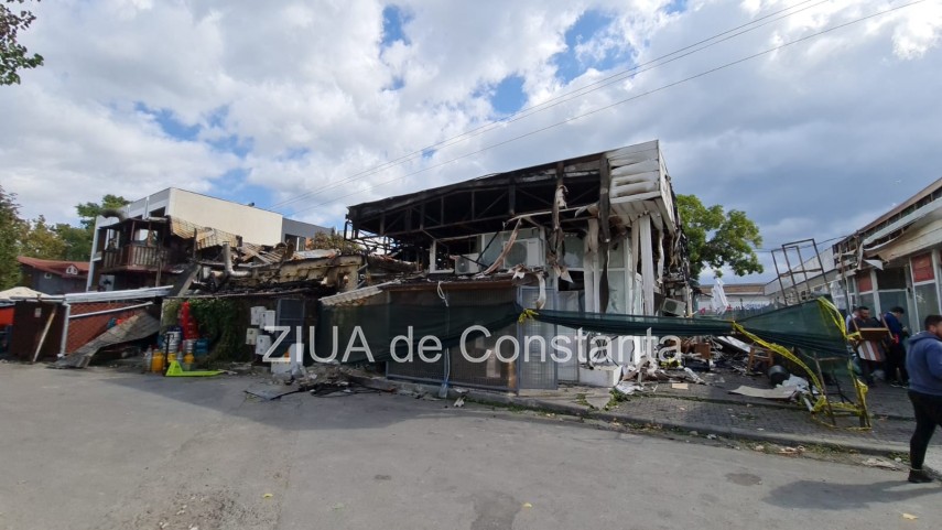 fotoreportaj urmarile incendiului de la terasele din statiunea mamaia galerie foto video 757474 fotoreportaj urmarile incendiului de la terasele din statiunea mamaia galerie foto video 757474