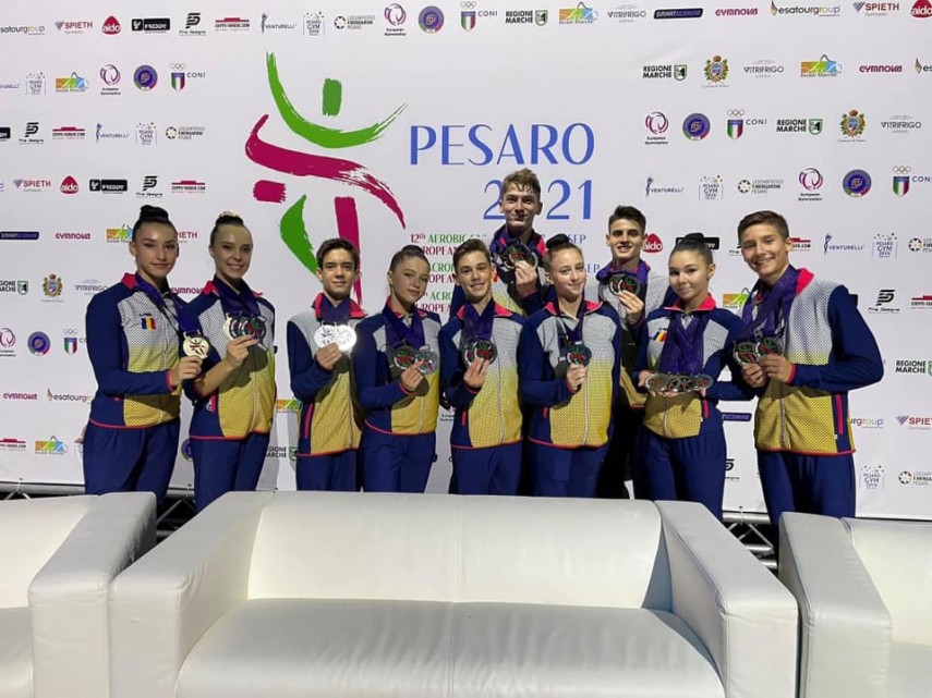gimnastica aerobica reprezentanti ai cs farul si css1 constanta pe podium la campionatul european romania gimnastica aerobica reprezentanti ai cs farul si css1 constanta pe podium la campionatul european romania