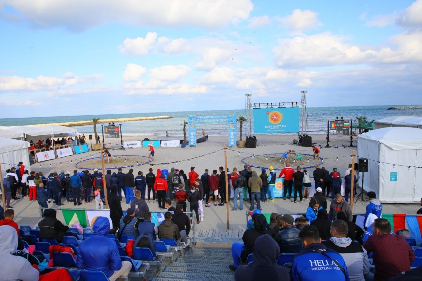 la constanta a inceput campionatul mondial de lupte pe plaja galerie foto 759111 la constanta a inceput campionatul mondial de lupte pe plaja galerie foto 759111