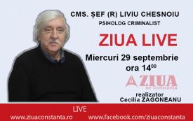 ZIUA LIVE. Cum ne-ar putea afecta emoţional un lockdown! Interviu cu Liviu Chesnoiu, profiler – psiholog criminalist 