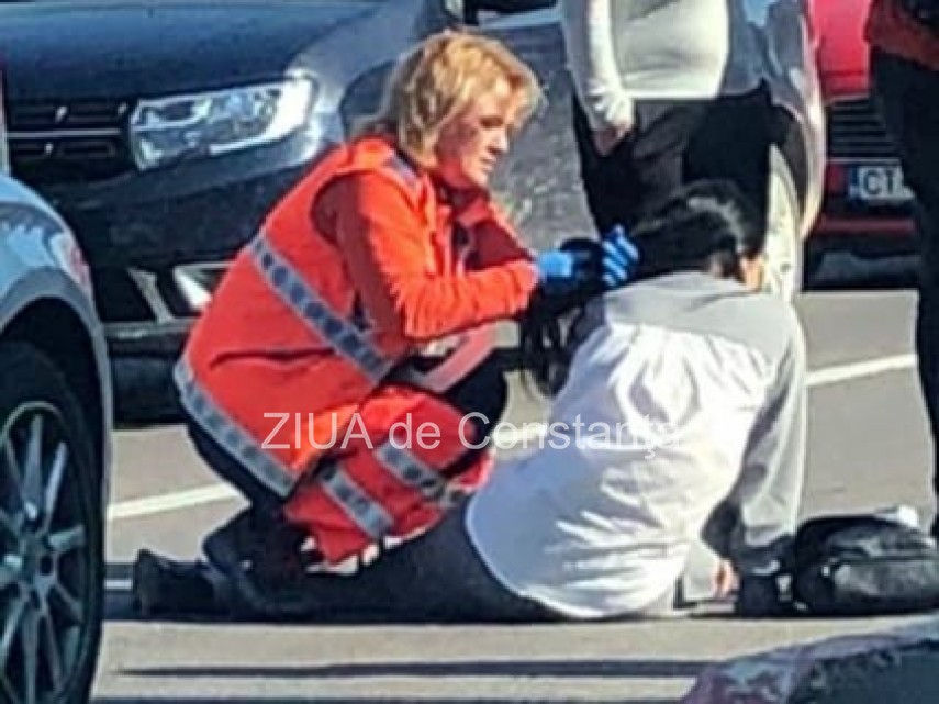constanta accident rutier pe podul din cartierul km 4 5 un pieton ranit galerie foto 761379 constanta accident rutier pe podul din cartierul km 4 5 un pieton ranit galerie foto 761379