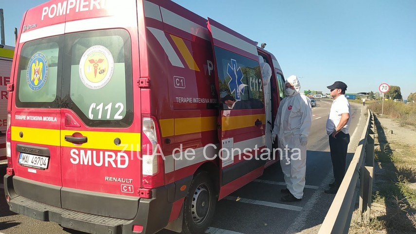 carambol rutier in sensul giratoriu de la celsy la iesire din ovidiu o victima incarcerata galerie foto carambol rutier in sensul giratoriu de la celsy la iesire din ovidiu o victima incarcerata galerie foto