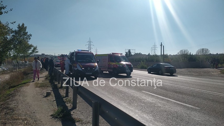 carambol rutier in sensul giratoriu de la celsy la iesire din ovidiu o victima incarcerata galerie foto carambol rutier in sensul giratoriu de la celsy la iesire din ovidiu o victima incarcerata galerie foto