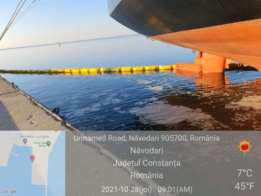 poluare in portul midia aproape o tona de pacura s a scurs in mare ce spune garda de mediu constanta poluare in portul midia aproape o tona de pacura s a scurs in mare ce spune garda de mediu constanta