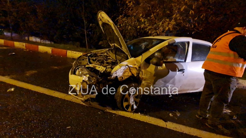 update constanta masini distruse in urma unui impact frontal provocat de un sofer baut pe podul din km update constanta masini distruse in urma unui impact frontal provocat de un sofer baut pe podul din km