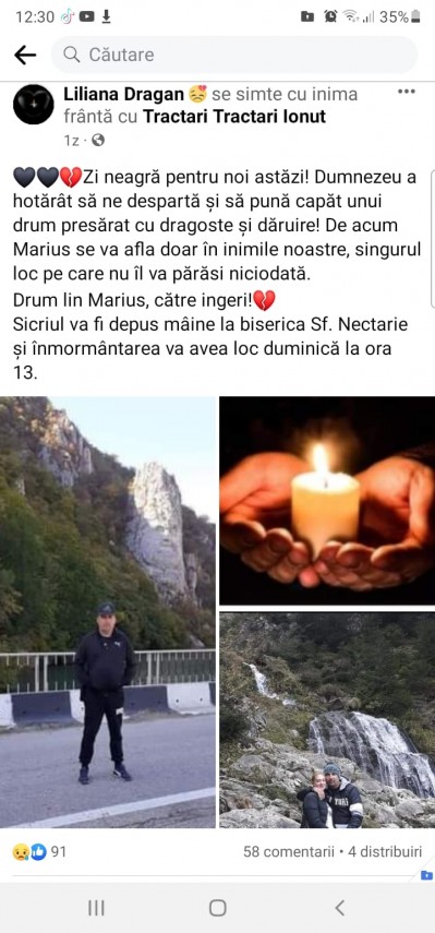astazi este condus pe ultimul drum un barbat in varsta de 35 de ani rapus de covid 19 galerie foto si astazi este condus pe ultimul drum un barbat in varsta de 35 de ani rapus de covid 19 galerie foto si
