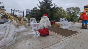 Fotoreportaj Parcul Arheologic din Constanța, îmbracă straie de sărbătoare. Au început pregătirile pentru Sărbătorile de Iarnă (GALERIE FOTO+VIDEO)