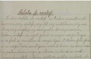 GastroArt Salată de cartofi (rețetă din 1931)
