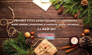 Progres Style, mesaj de sărbători